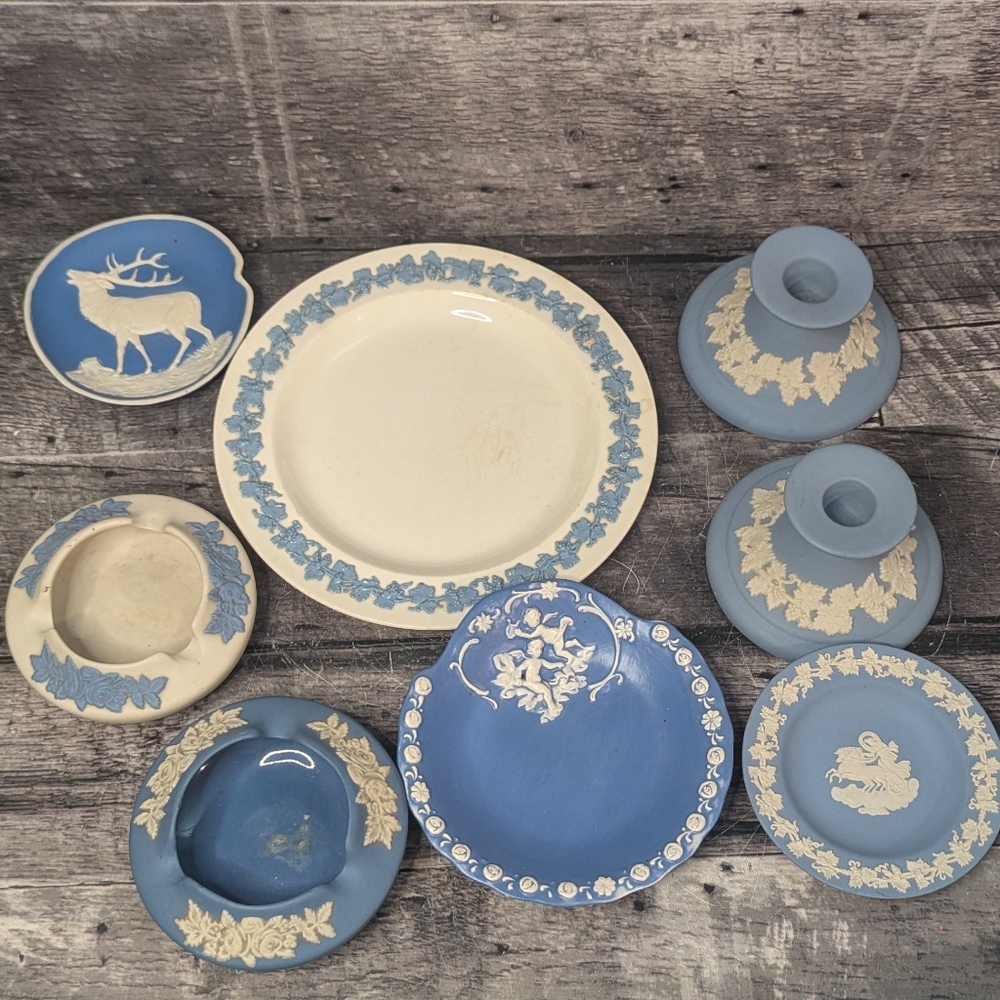 Assortment Of Wedgwood, Jasperware And Hobbyist Ceramics